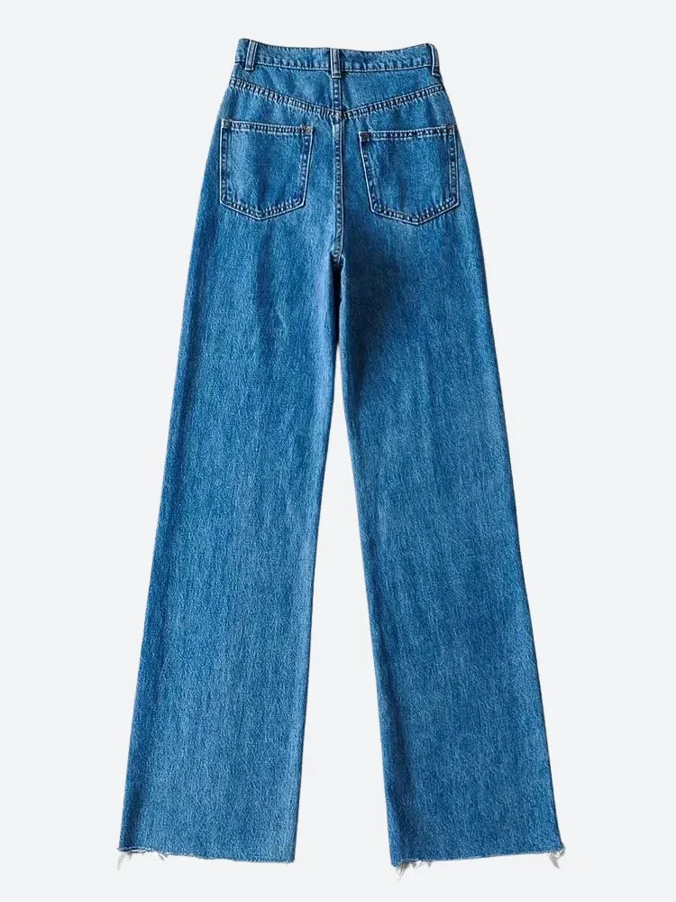 Y2K Casual Straight Leg Jeans