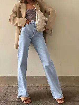 Y2K Casual Straight Leg Jeans