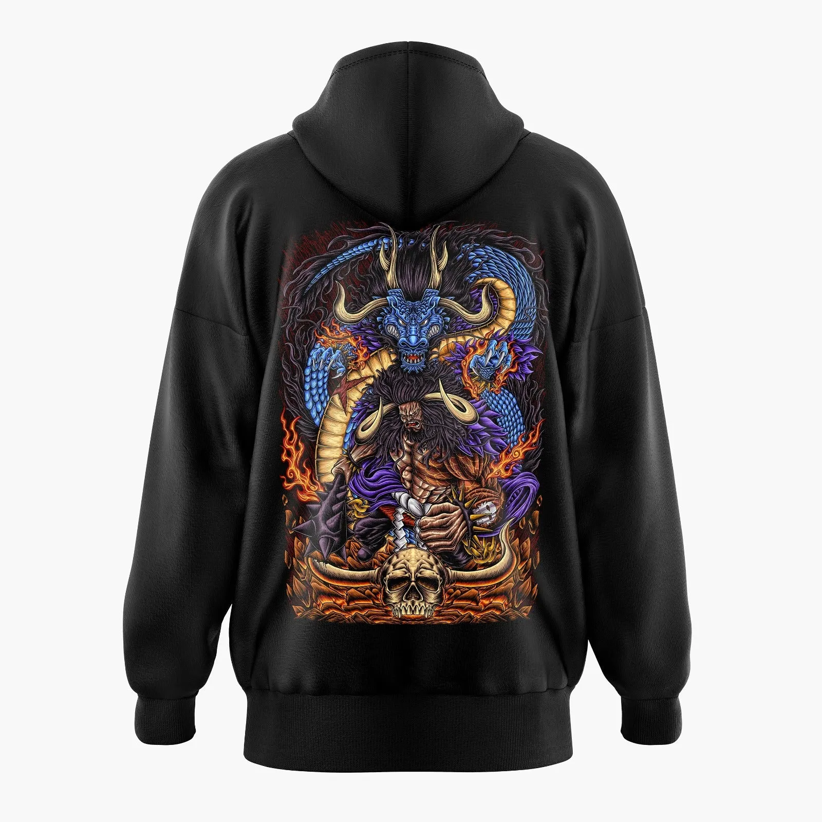 Yonkou Azure Dragon Kaidou One Piece Oversized Hoodie