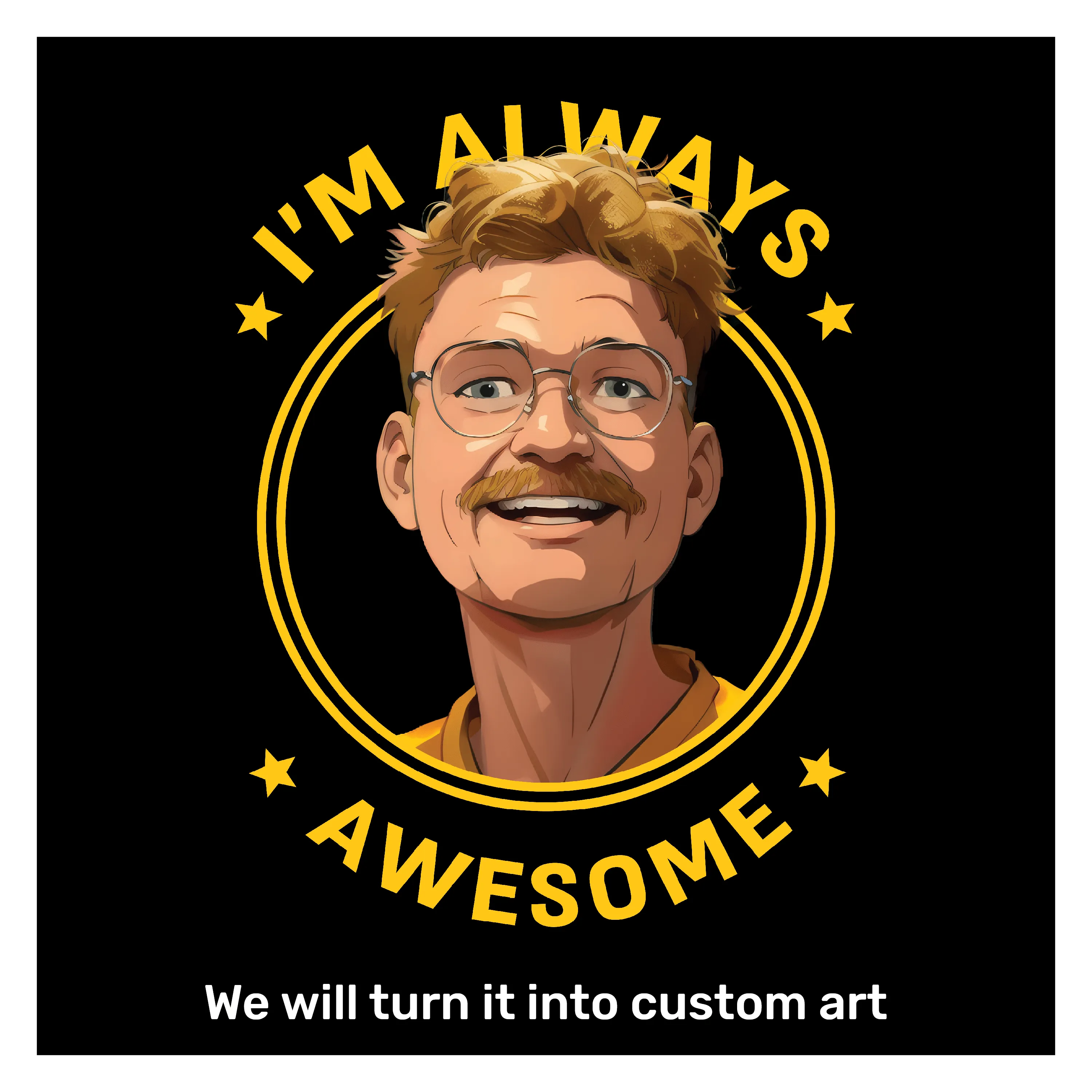 Your Very Own Custom Designed T-shirt For Men