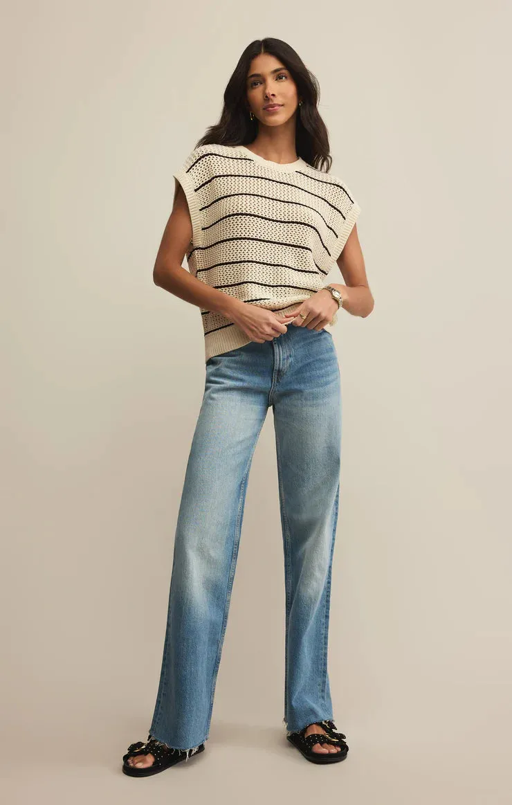Z Supply Ines Striped Sweater